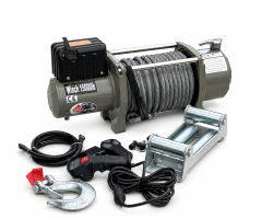 Лебідка автомобільна 15000 LBS / 7200 кг. 12V / 24V