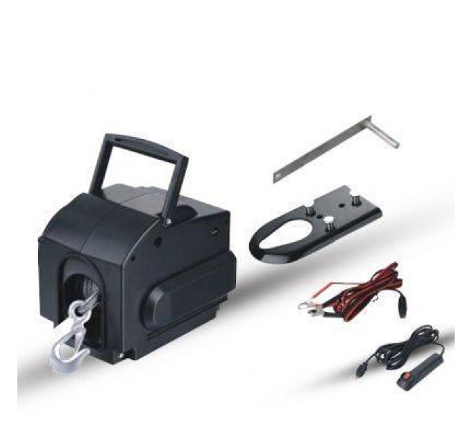 Лебідка автомобільна 12V / 900 кг. (переносна)
