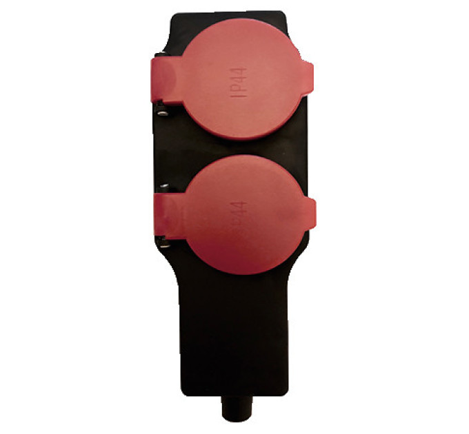 Колодка каучукова 250V, 16 А, IP44