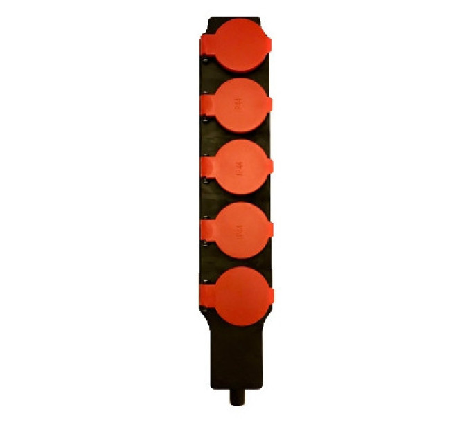 Колодка каучукова 250V, 16 А, IP44