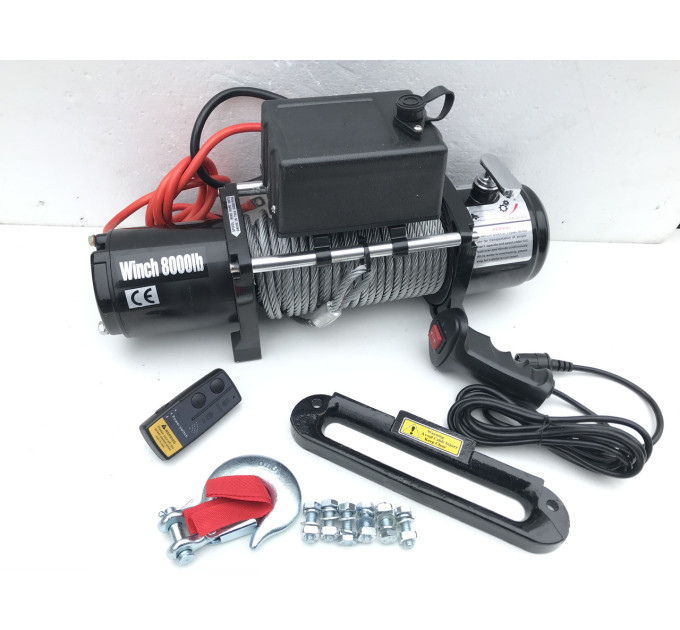 Лебідка автомобільна 8000 LBS /3629кг. 12V