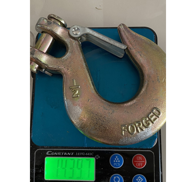 Крюк для лебідки 1/2 forged