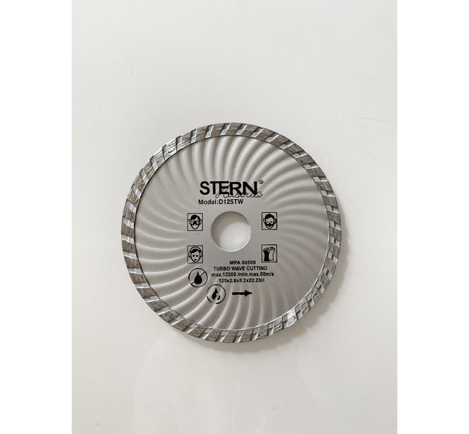 Диск алмазний Stern D125TW мм/5``