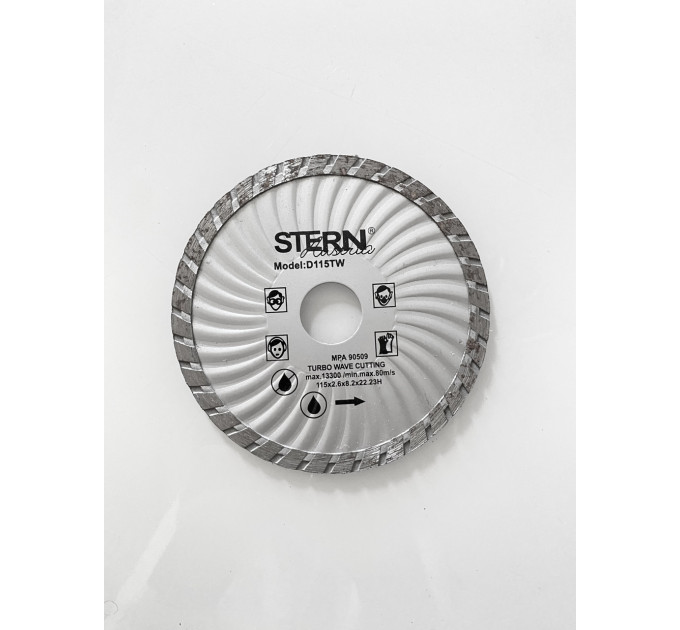 Диск алмазний Stern S115TW мм/4.5``